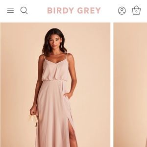 Birdie Grey Bridesmaid Dress Taupe - Medium